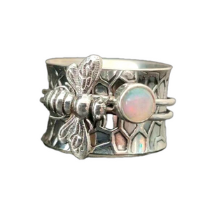 Bumble Bee Boho Band Ring #736